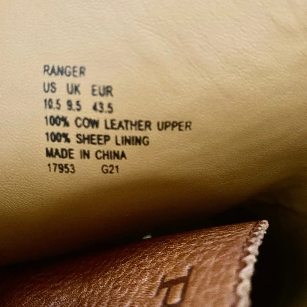 Polo Ralph Lauren Ranger Tumbled Leather Boot